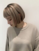 ユーフォリア 青山(Euphoria)&nbsp;あごラインハイトーンミニボブ【担当神野】