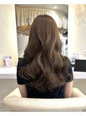 ブリーチなしオリーブベージュ
