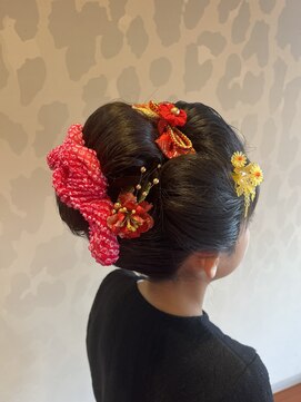 ディルガ ワッセ店(DILGA) 七五三日本髪ヘア