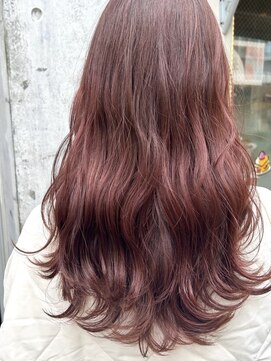 クロト(Clotho) ピンクカラー/イヤリングカラーダブルカラーブリーチ白髪染め