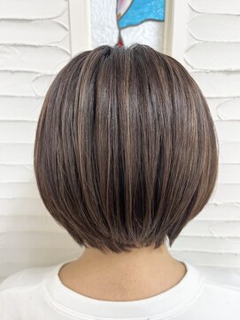 クール ヘアリズム 上田店(COOL Hair rhythm) ハイライト+フェイスフレーミング