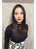 小顔レイヤーカット