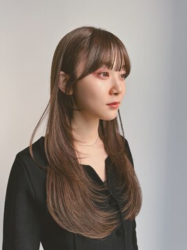 フィルムス 渋谷(FILMS) イメチェン/外ハネボブ/美髪/ワイドバング/ブルーブラック/前髪