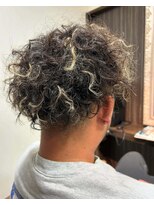 ボンズ ヘアーデザイン(Bond's Hair Design)&nbsp;ハイライト× スパイラルパーマ