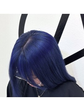 アルケム 学芸大学(AlChem) 【Hana指名】青に紫の天使の輪[学芸大学前/ハイトーン]