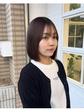 シェノン 夙川(CHAINON) 小顔カット/透明感カラー/韓国レイヤー/髪質改善/イメチェン