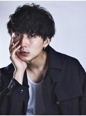 フワボサ質感 シャドウパーマ