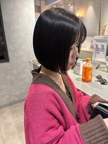 アロー(arrow)&nbsp;切りっぱなしボブ　【クレハ】