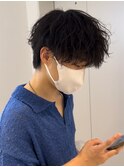 メンズマッシュ/無造作ヘア/アイロンセット/池袋メンズカット