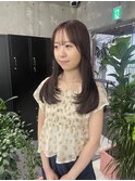 ナチュラルレイヤー/レイヤーカット/グレージュカラー