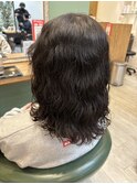 波打ちスパイラルパーマ