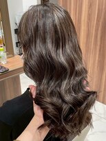 エジョン 八幡山店(Aejon) 大人レイヤーカット白髪ぼかし脱白髪染め40代50代60代