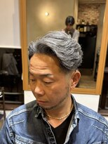 アンサー(answer)&nbsp;【コテパーマ】毛流れ七三フェード