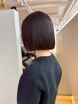 シーバイラヴィズム けやき通り2号店(Sea by LUVISM) ボブ×縮毛矯正
