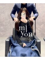 ミヨン 京橋店(miyon)&nbsp;暗髪カラー×カット×髪質改善