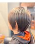 人気☆欲しいところに、部分縮毛矯正+カット+毛先補修TR