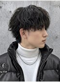 波巻きシャドウパーマニュアンスパーマソフトツイストスパイラル