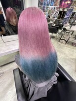 トーキョー オタクヘアー(TOKYO OTAKU HAIR) 2色のグラデーション!?/夢見りあむ/推しカラー