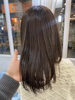 サンクチュアリ 箕面店(Sanctuary) 透明感のあるオリーブブラウン