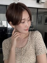 アビー(ABBEY) ショートショートボブショートヘア大人ショート耳掛けショート