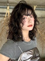 ルル 表参道(lulu.) レディースミディアムパーマ