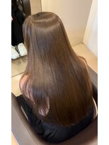 エリス ナンバ(Eliss Namba)&nbsp;艶チョコレートグレージュ×水素トリートメント☆