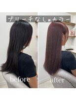シアアルン 新小岩店(SHEER alun)&nbsp;◆ 【初めてのカラーに】夏休みのブリーチなしWカラー【新小岩】