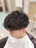 【メンズ限定】カット+パーマ+クイックtr　13000円