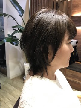 ヘア アトリエ マム(hair atelier mum) マッシュウルフ