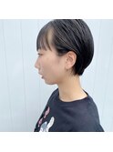 前髪パツッと耳掛けショート◎20代30代40代50代60代
