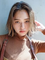 アイティー バイ アルバム 中野店(IT by ALBUM) ストレートでまっすぐワンカール_ショートパーマ_78087