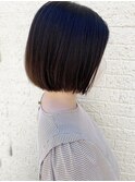 【morio成増/玉井】暗髪　コンパクトボブ