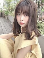 シルクレイ 吉祥寺店(Silk-lei) フェザーバング大人かわいい小顔ピンクベージュ20代30代吉祥寺