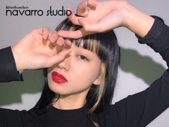 ナバロスタジオ(navarro studio)の写真/【旬をおさえた透明感デザインカラー】ハイライト、バレイヤージュで外国人風スタイル！イルミナカラーも◎