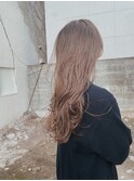 抜け感ブラウン