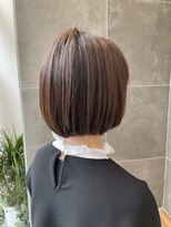 スーリール 荒戸店(Sourire)&nbsp;パツっとボブスタイル