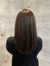 【人気メニュー】お手入れ楽な縮毛矯正☆強すぎない自然なストレートに♪　