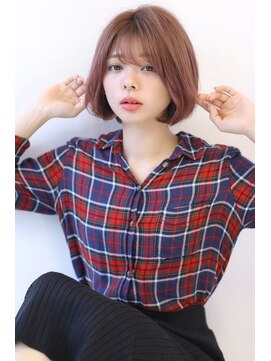 オーロ 緑地公園店(ORO) オリーブカラーハイライトカラー小顔くすみカラーくびれショート