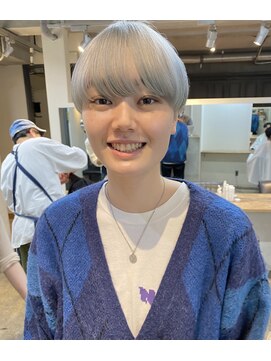 ソイリウム 下北沢(soi rium) ミントカラー マッシュショート