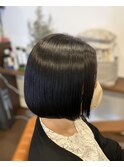 縮毛矯正 ボブスタイル