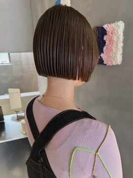 ハウ 心斎橋(how) ミニボブ/ショート/ショートヘア/前下がりボブ/ぱつっとボブ