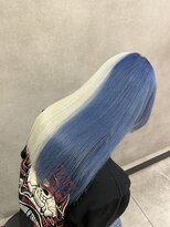 リゲル(rigel)&nbsp;ホワイト×コバルトブルー×ツートンカラー