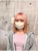 イメチェン/レッドブラウン/フルバング/似合わせカット/海老名駅