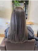 グレージュハイライト