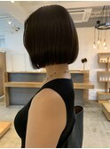 【CRAFT渡邉】髪質改善ストレート /モードなミニボブ