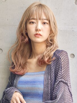 アーレント(AREND) エンドカラー/ハイトーン/デザインカラー/ロングヘア/ピンク