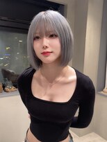 ロンド ジュルード 名古屋(Lond jeloud)&nbsp;透明感透き通るグレイシルバーカラー