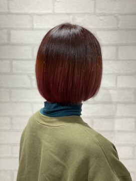 ビスイル 秋葉原店(Vis ill) ピンクラベンダーベージュカラー透明感グラデーションカラー