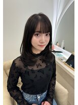 ネモネ バイ ミリー 梅田茶屋町(nemone by milly)&nbsp;ワンカールレイヤー×ダークグレー【梅田】