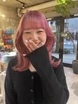 ゼストカロン(ZEST Kalon)&nbsp;ピンクカラー 顔周りレイヤー 『IBU』